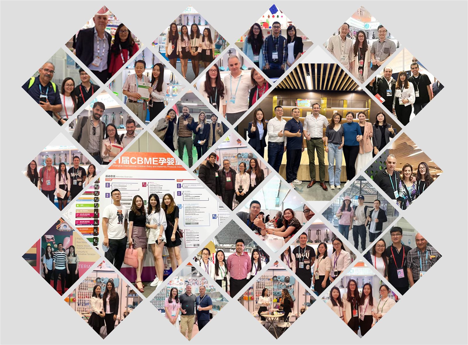 Client photo wall