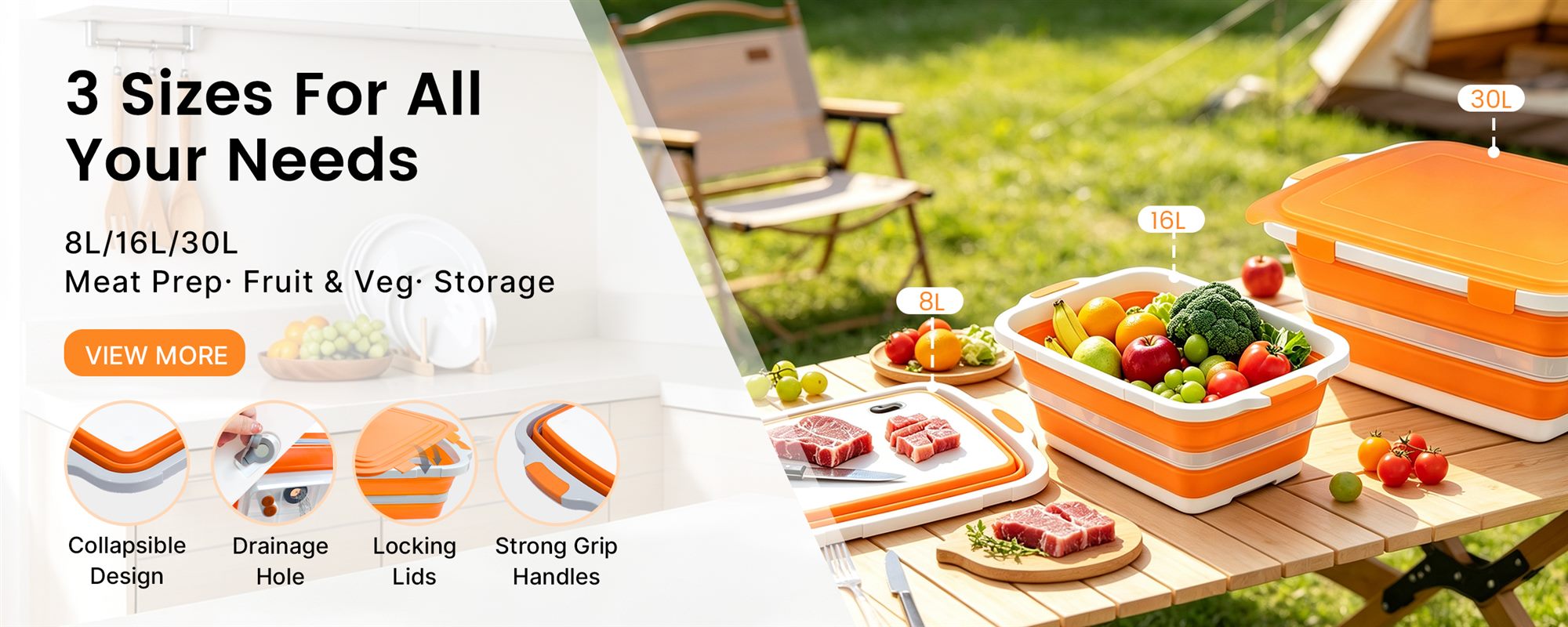 Kitchen & outdoor BBQ products