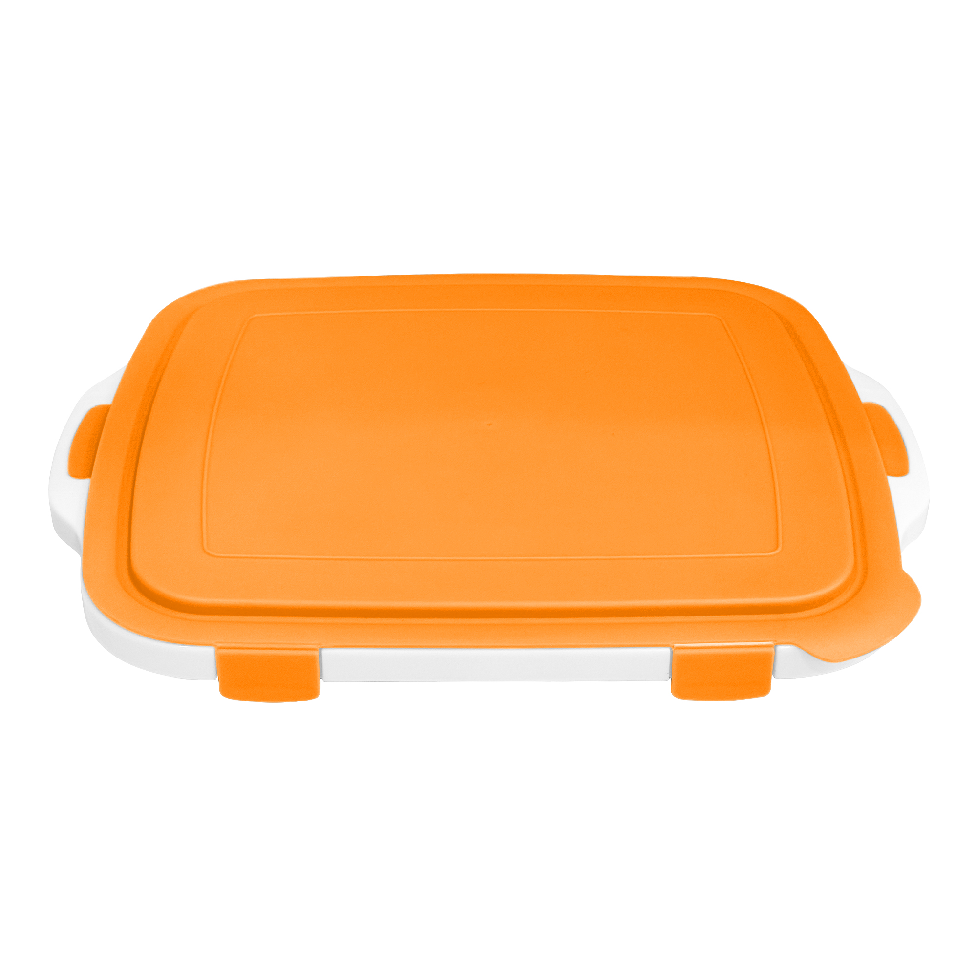 8-L-Spülwanne mit Ablaufstopfen in Orange
