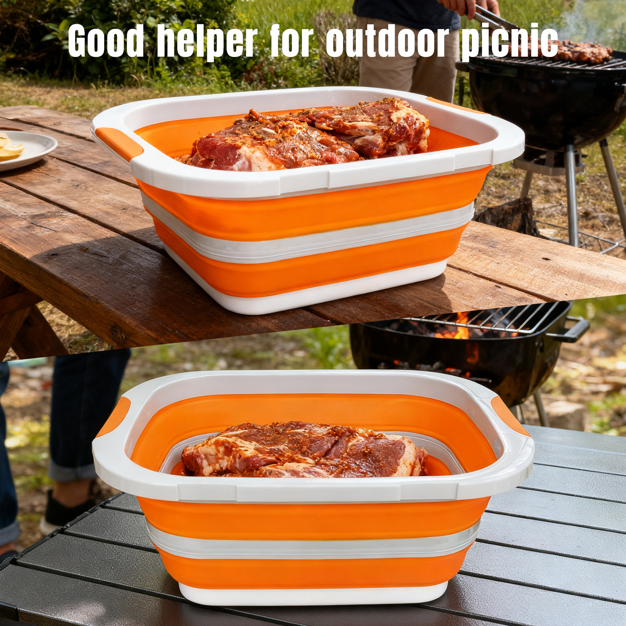 20L prep basin for four to six people