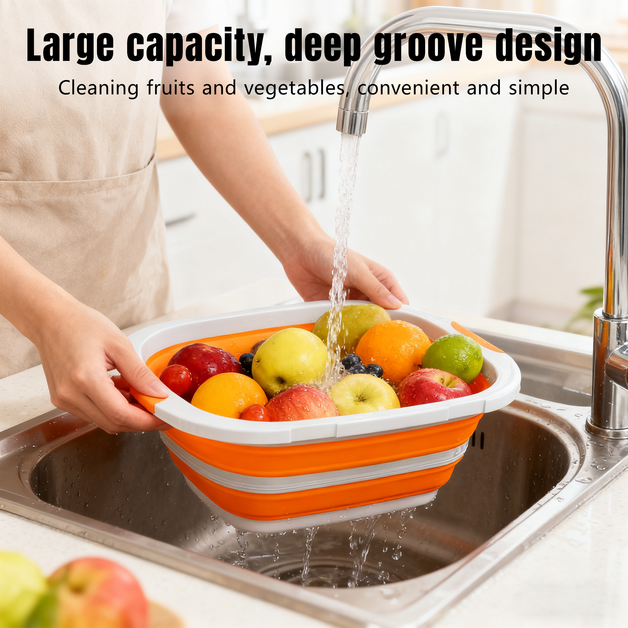 20L prep basin in use