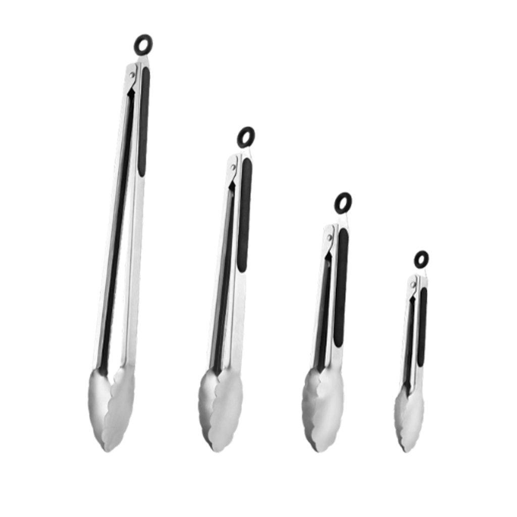 Stainless BBQ Tongs – 6 Sizes, Foldable specifications