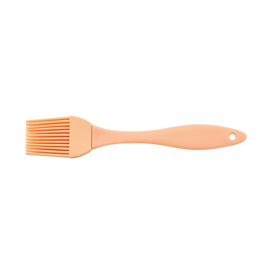 Silicone Basting Brush Set – 4 Colors, 17 cm in use
