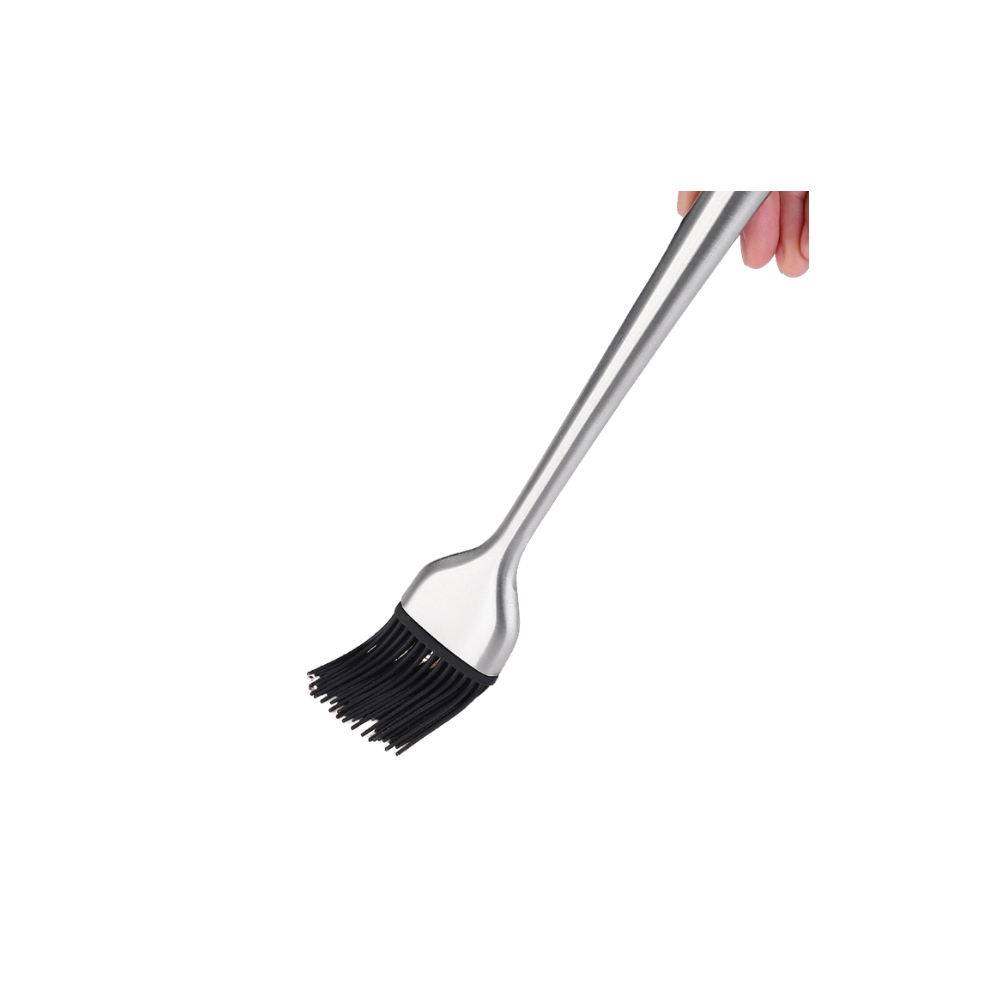 Meat Injector Kit – 304 Stainless Marinade Syringe in use