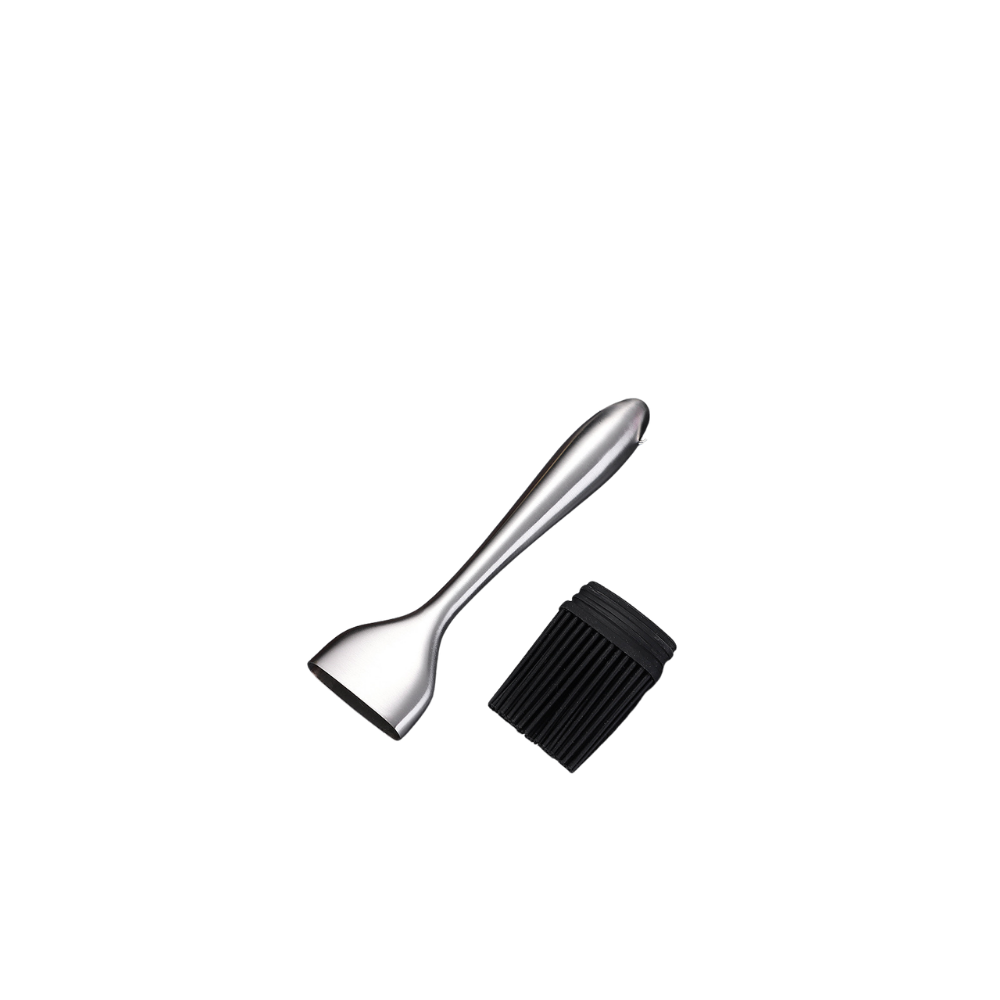 Meat Injector Kit – 304 Stainless Marinade Syringe in use
