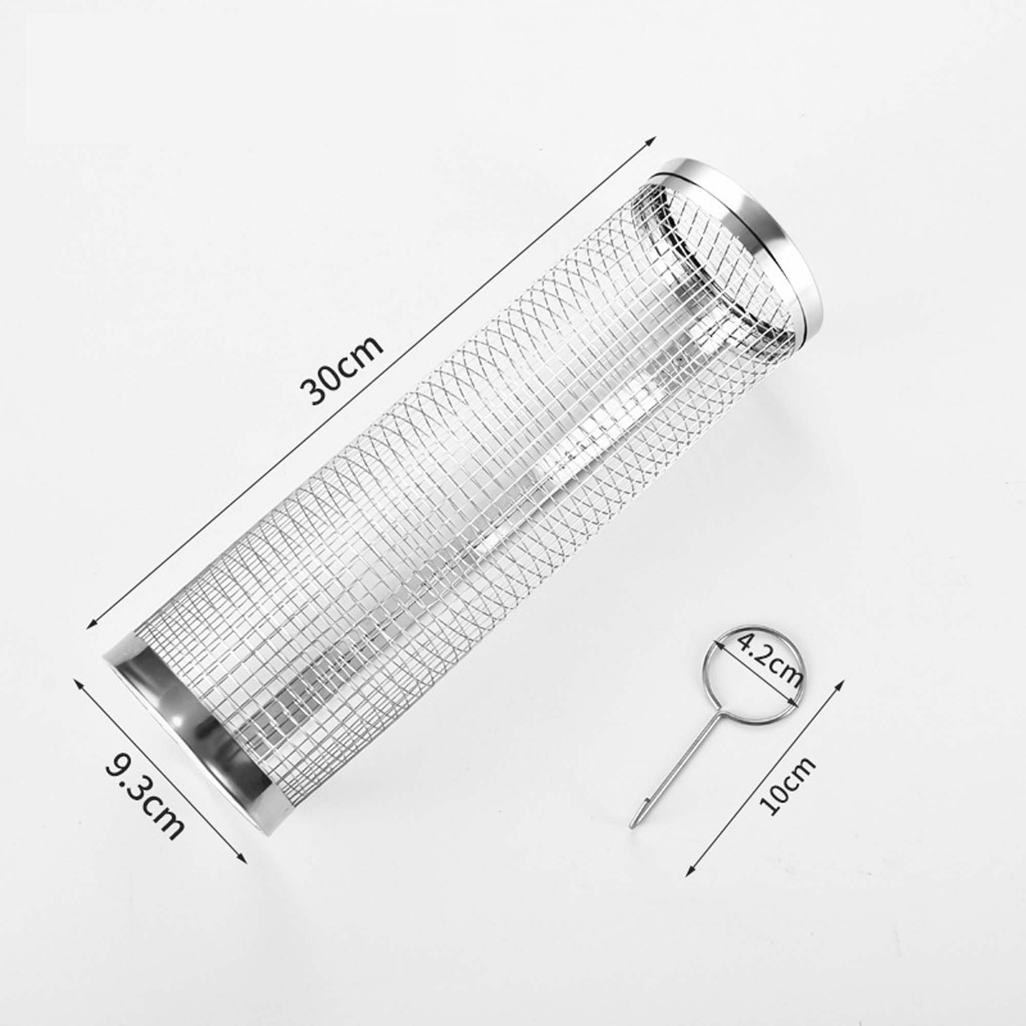Ensemble de paniers de grill rotatifs – 20 cm et 30 cm