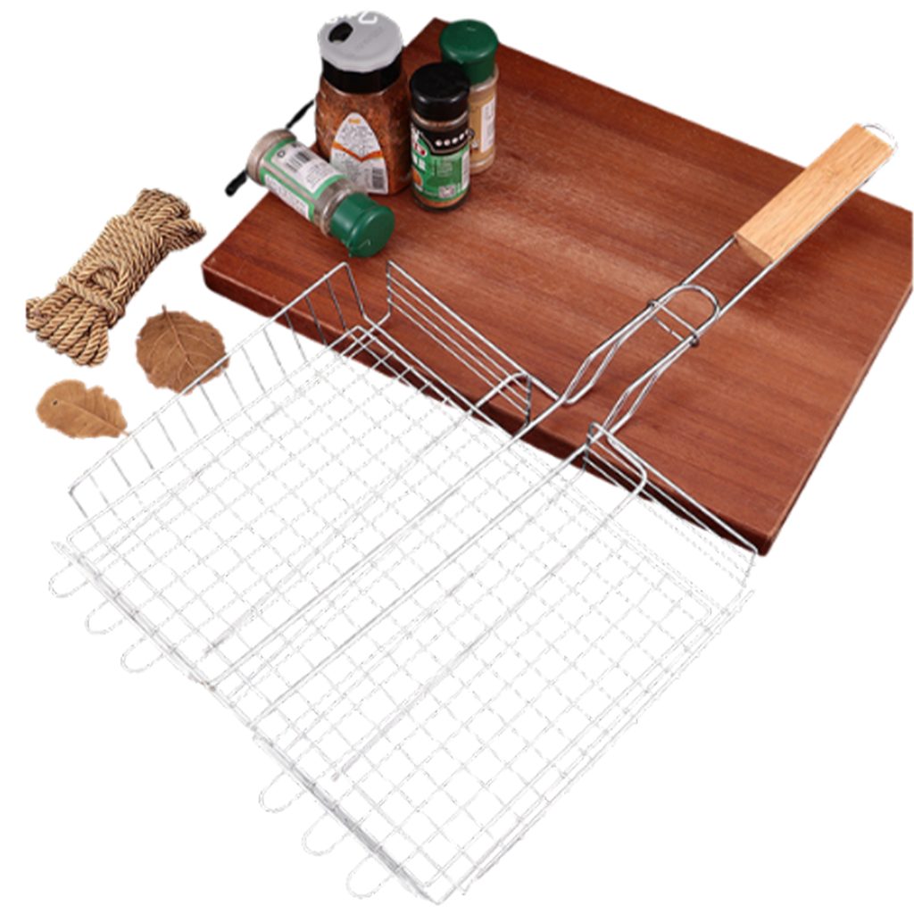 BBQ Fish & Grill Basket – 35 cm Long Handle specifications