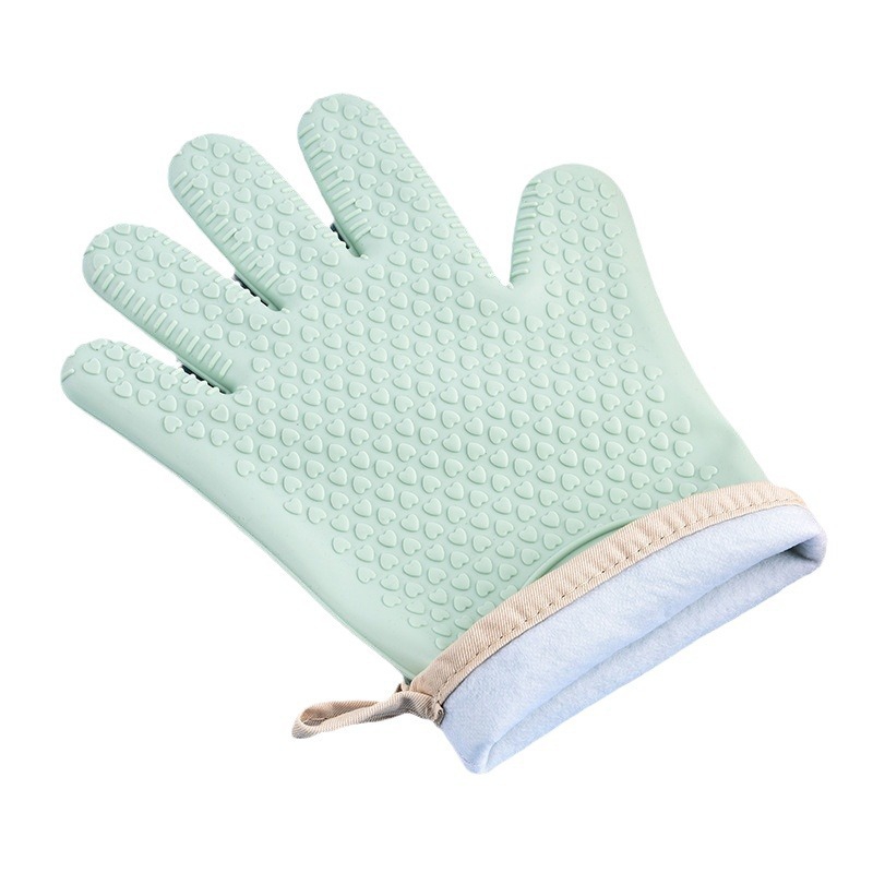 Silicone Grill Gloves with Anti-Slip Texture
