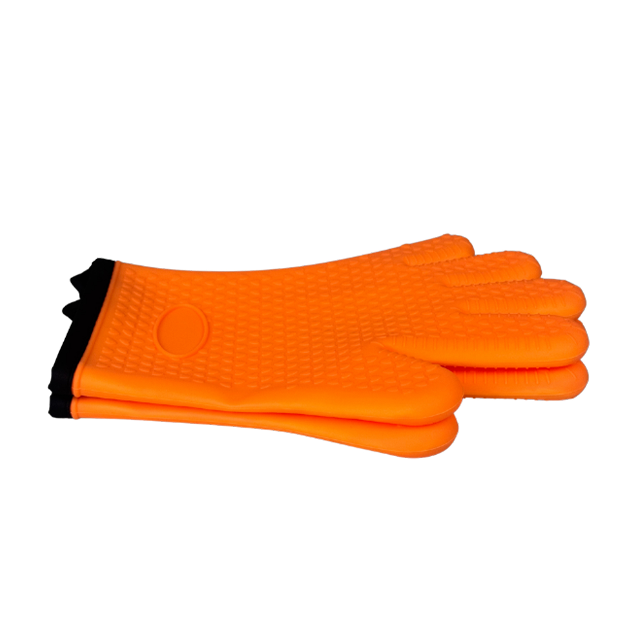 Gants BBQ en silicone – doublure coton, résistants à la chaleur