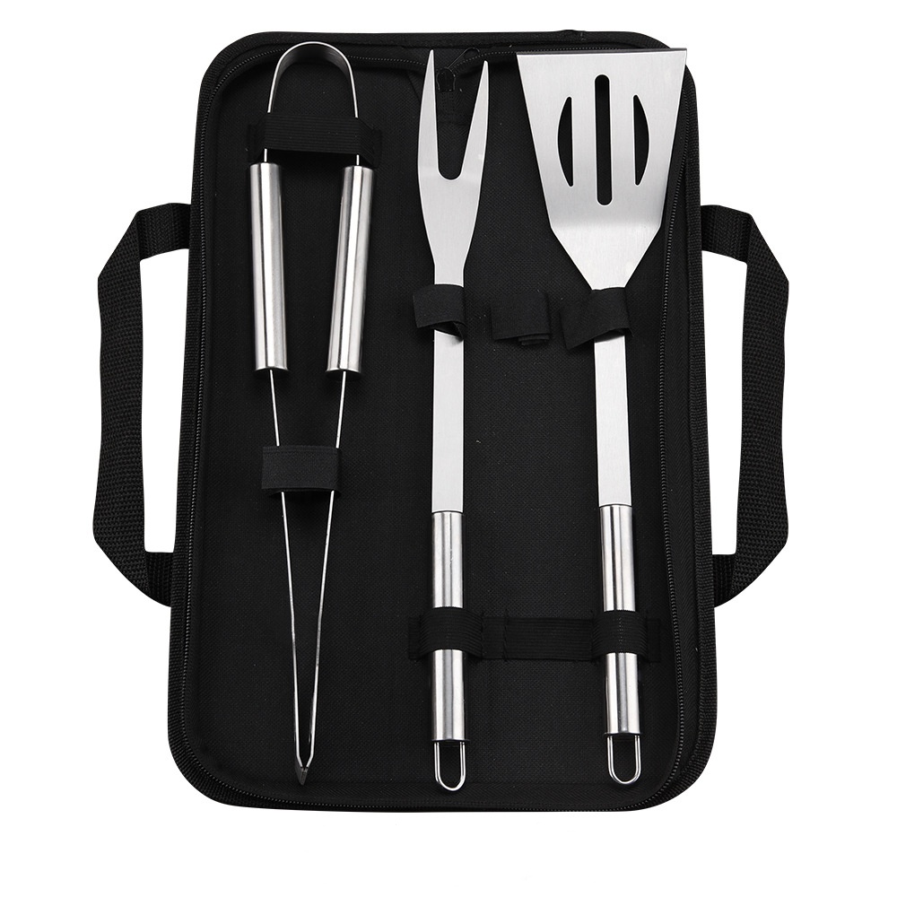 Set d'outils BBQ avec sac de transport – 7 pièces