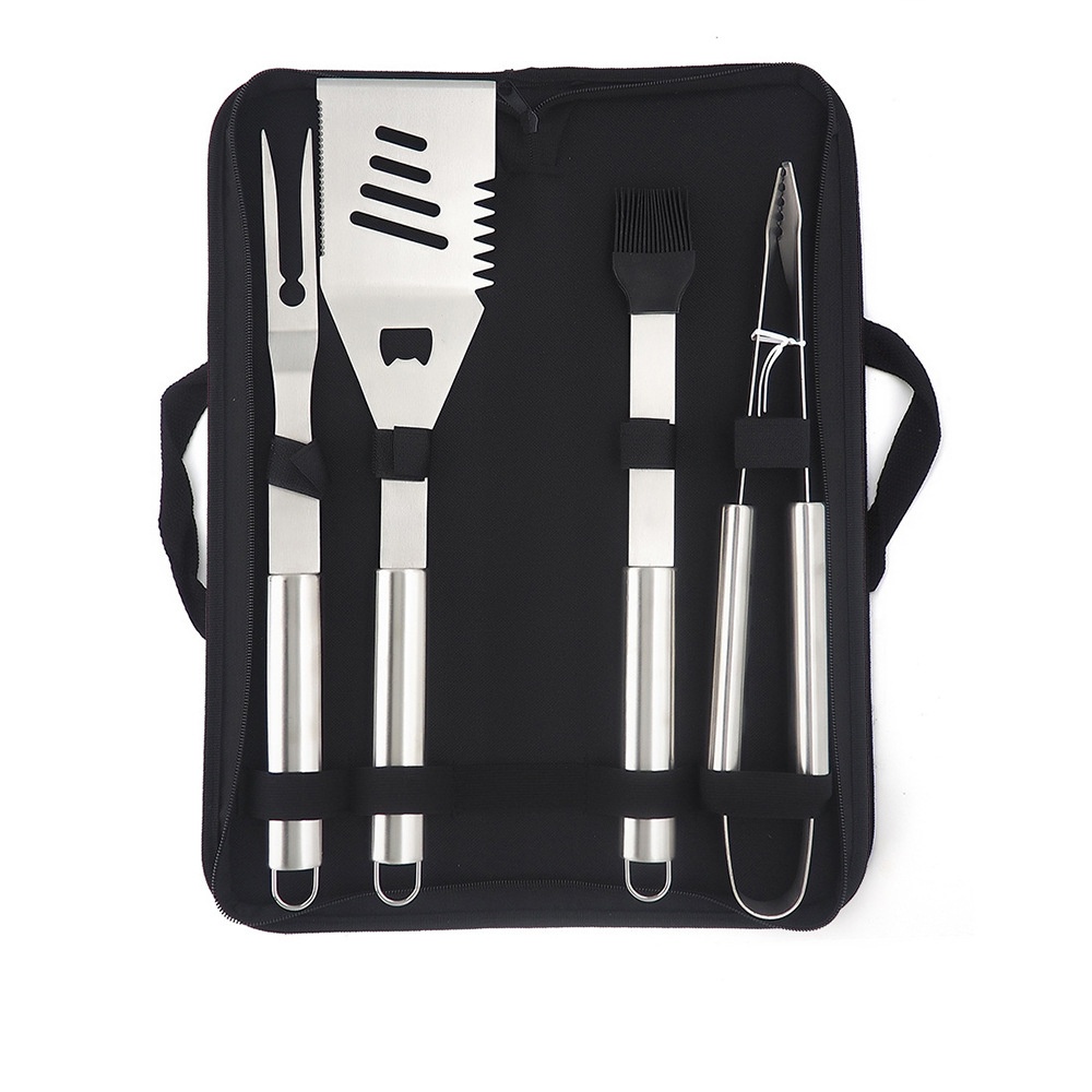 Set d'outils BBQ avec sac de transport – 7 pièces