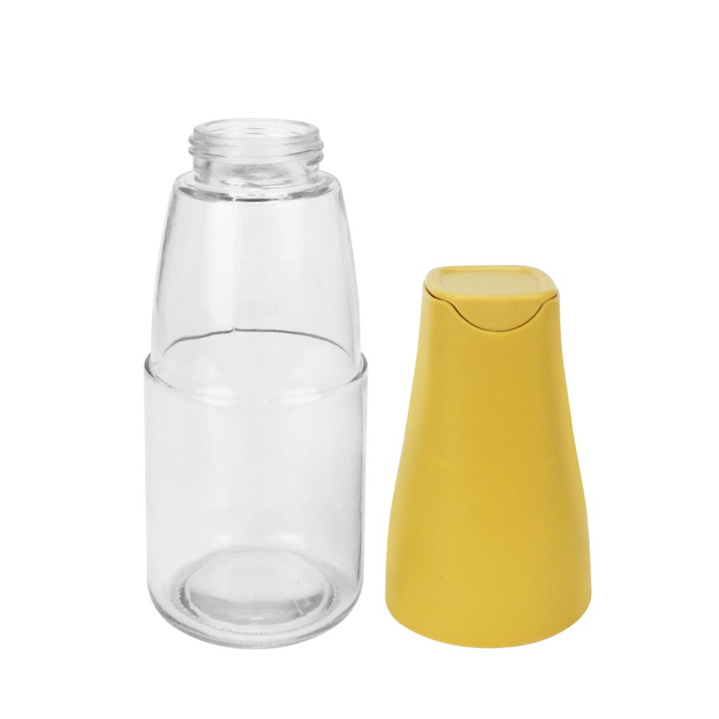 Auto-Flip Oil Dispenser – 500ml Glass Bottle specifications