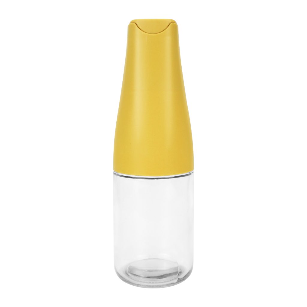 Auto-Flip Oil Dispenser – 500ml Glass Bottle