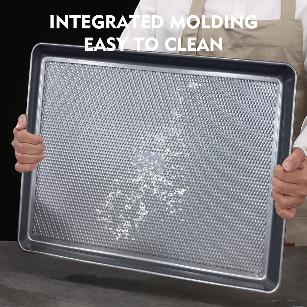 Titanium Baking & Grill Pan – 3 Sizes in use