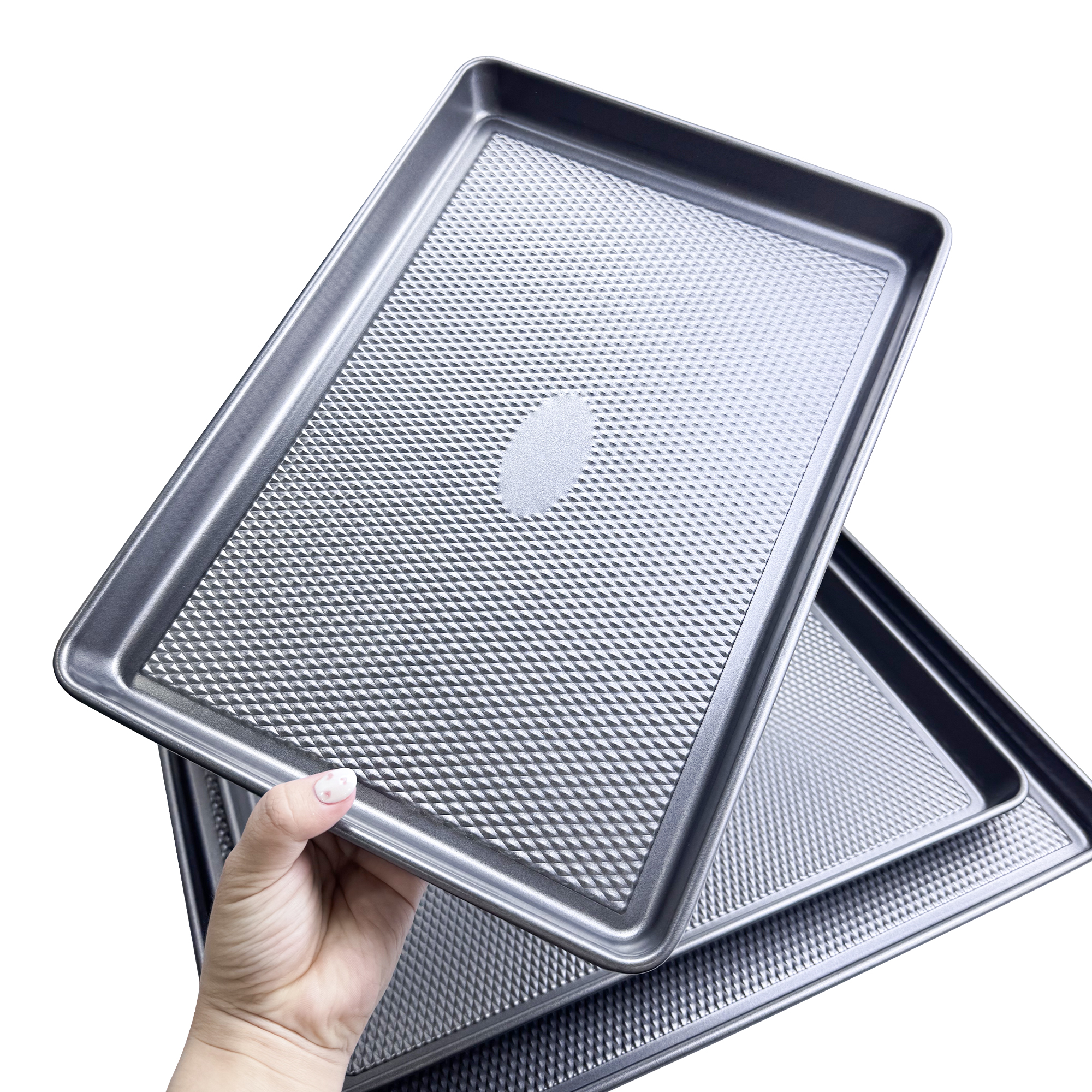 Plaque de cuisson et de grill en titane – 3 tailles