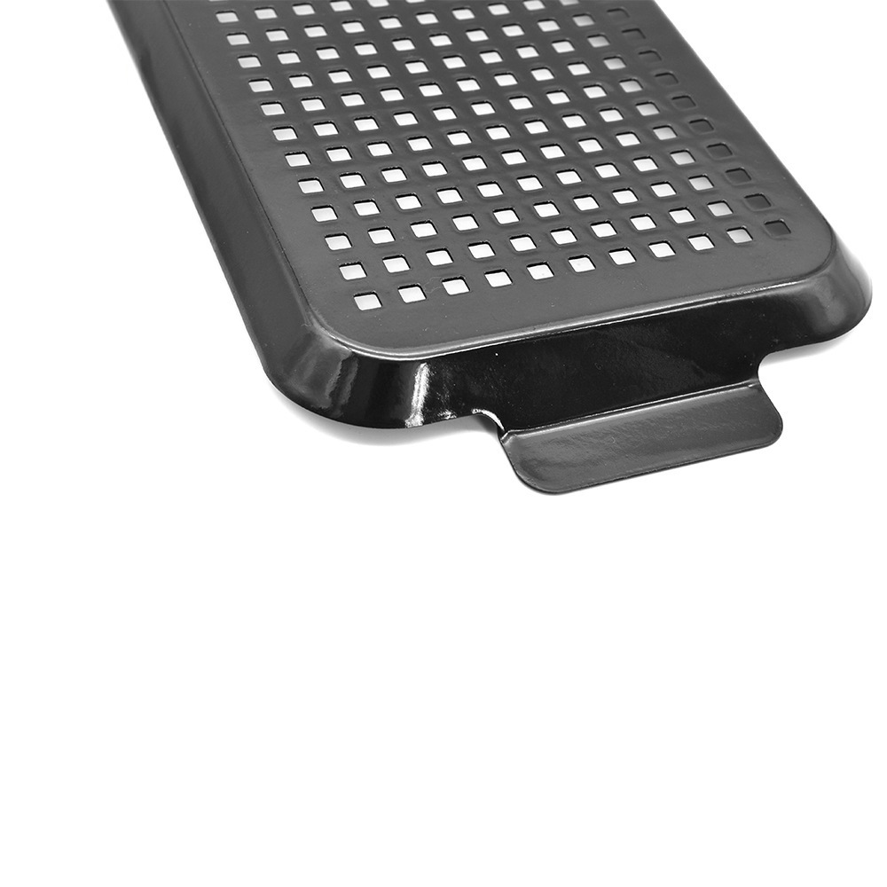 Enamel Mesh BBQ Grill Tray – 2-Piece Set
