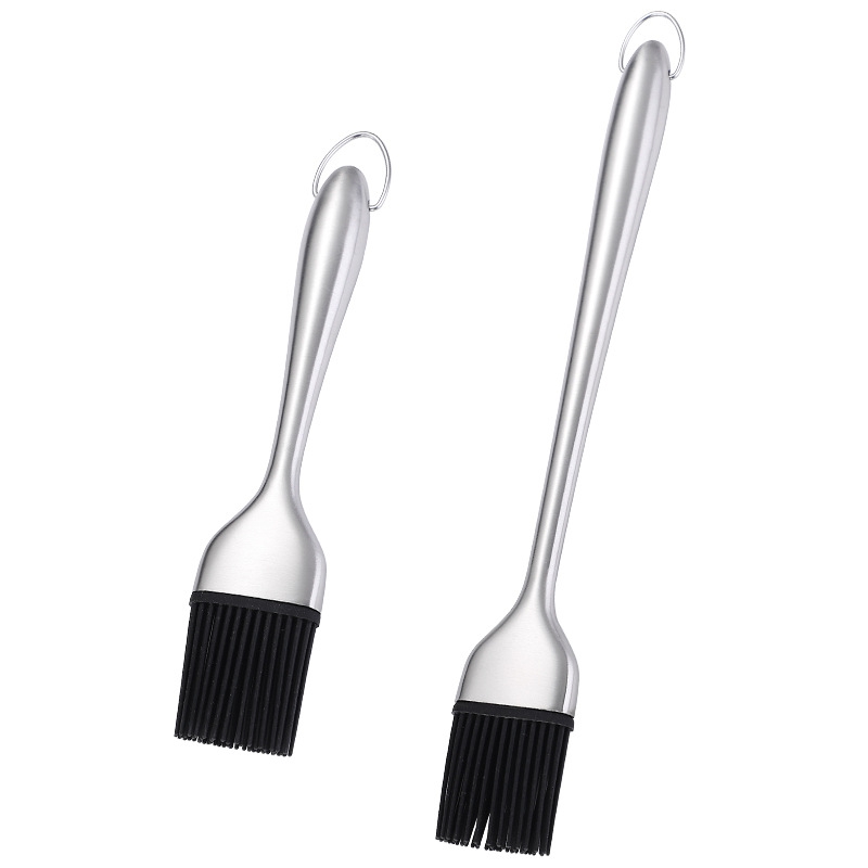 Stainless Silicone Basting Brush – 18 cm