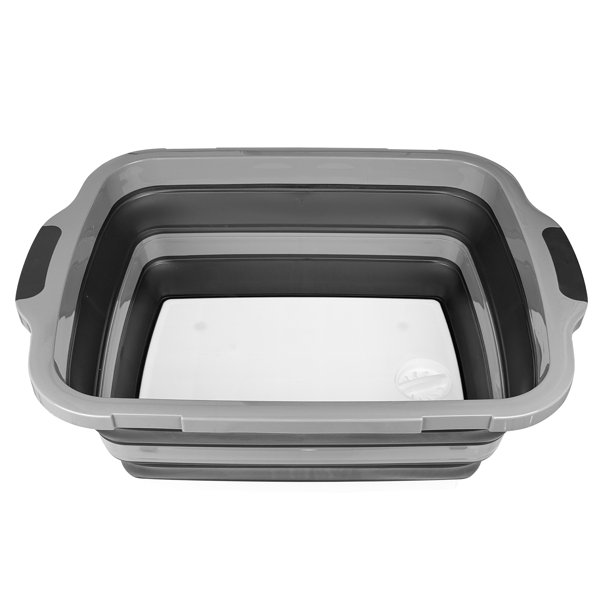 30L Foldable Multi-Purpose Basin with Sealed Lid – Black