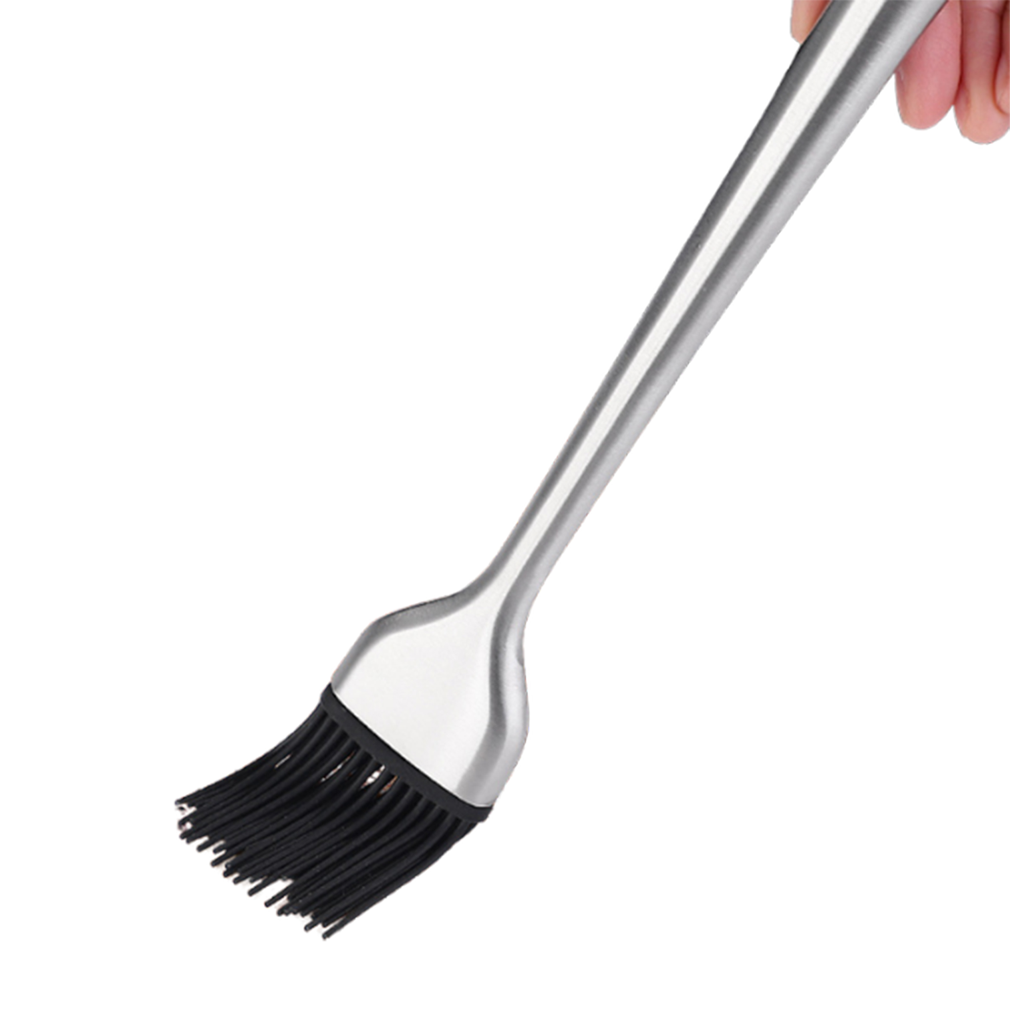 Stainless Silicone Basting Brush – 18 cm